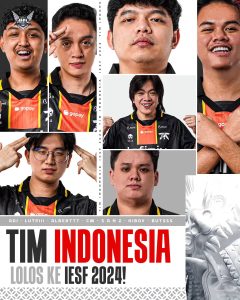 Tim Indonesia yang diwakili Fnatic Onic Berhasil Lolos ke IESF 2024.