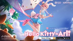 Kolaborasi Honor of Kings (HoK) x Hello Kitty Skin Arli