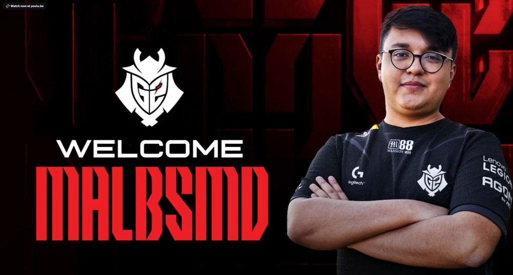 G2 menambahkan malbsMd menjadi roster terbaru di CS2