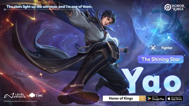 Hero Terbaru Honor Of Kings yang baru saja dirilis, Yao